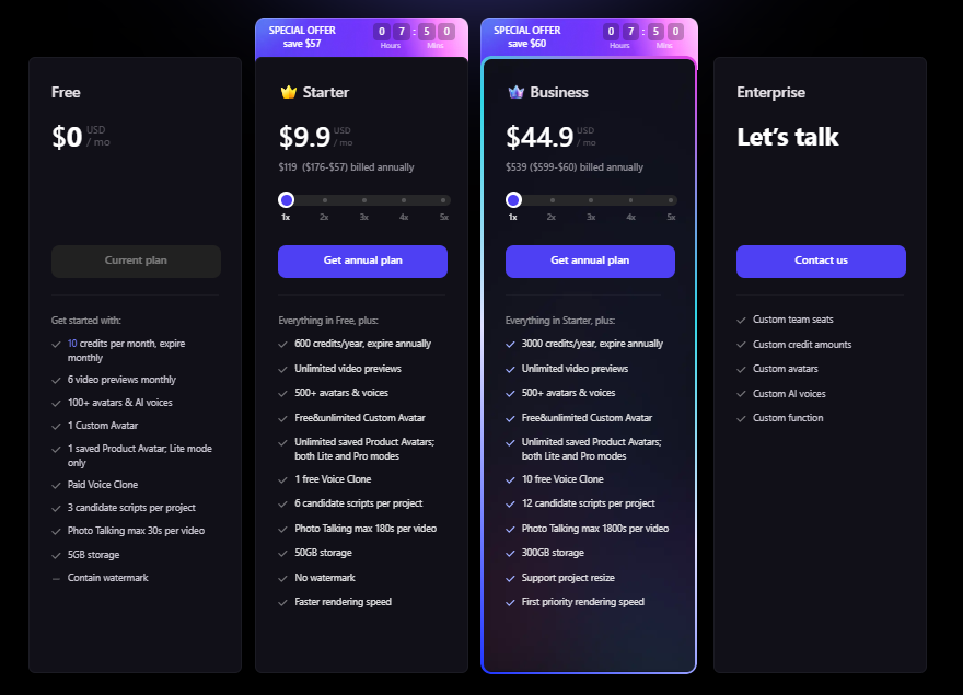 Topview.ai pricing