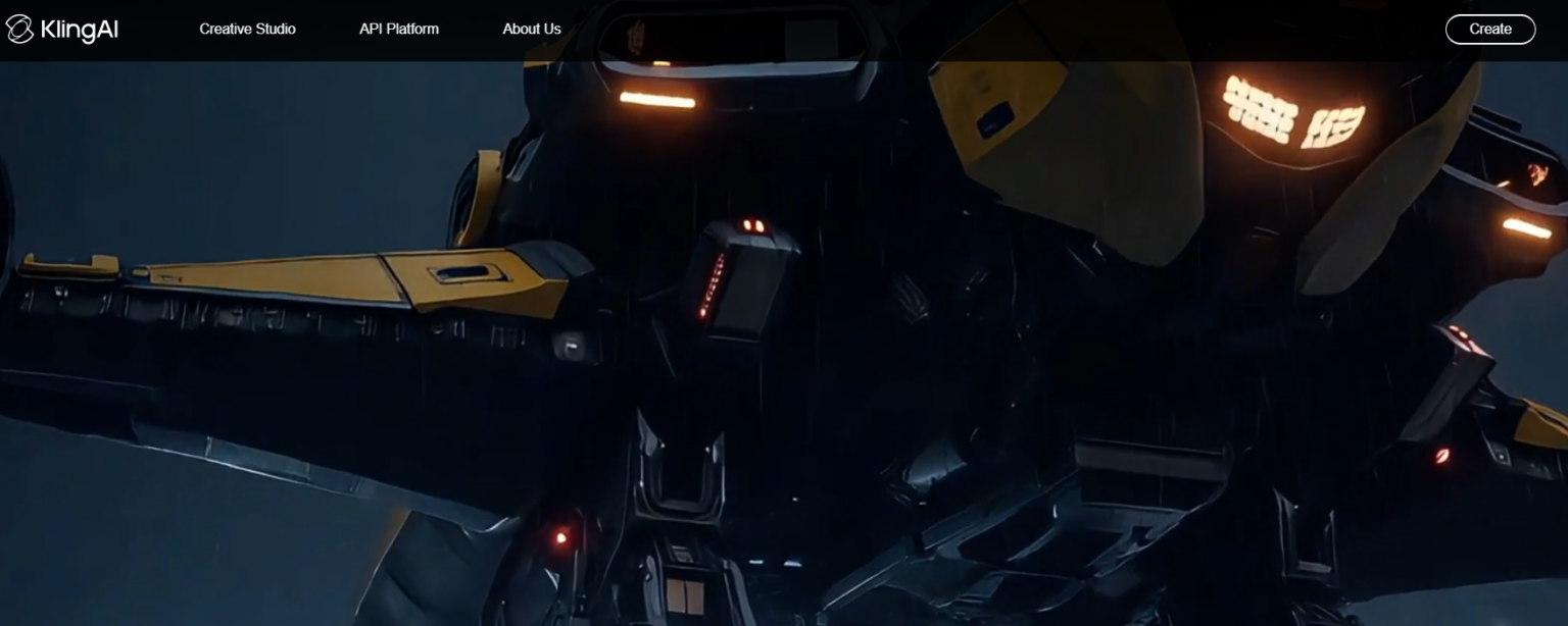 Kling AI interface